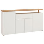 SIDEBOARD  179,5/94/40 cm 1 Schublade(n)  - Weiß/Eiche Artisan, Basics, Holzwerkstoff (179,5/94/40cm) - Carryhome