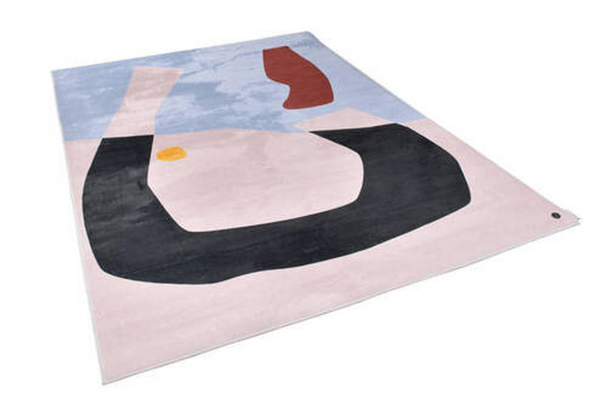 TKANI TEPIH 140/200 cm   višebojno, svijetlo plava  SHAPES - ONE  - višebojno/svijetlo plava, Design, tekstil (140/200cm) - Tom Tailor