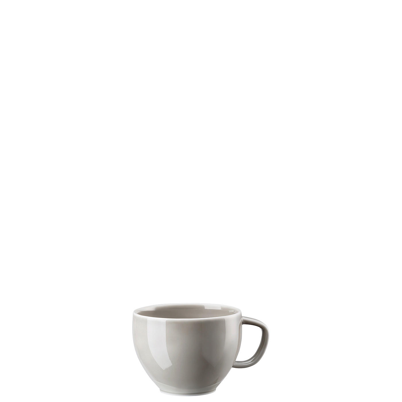 KAFFEETASSE Junto Pearl Grey 280 ml  - Grau, LIFESTYLE, Keramik (11,9/9,2/7cm) - Rosenthal