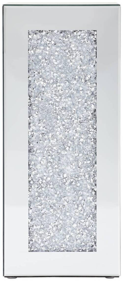 COLOANĂ DECORATIVĂ - argintiu, Trend, plastic/sticlă (30/70/30cm) - Xora