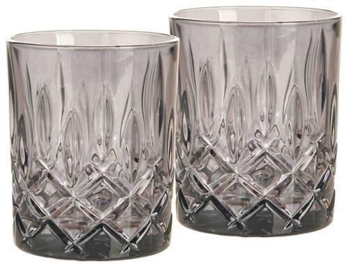 WHISKY-GLÄSERSET Noblesse  2-teilig  - Grau, LIFESTYLE, Glas - Nachtmann