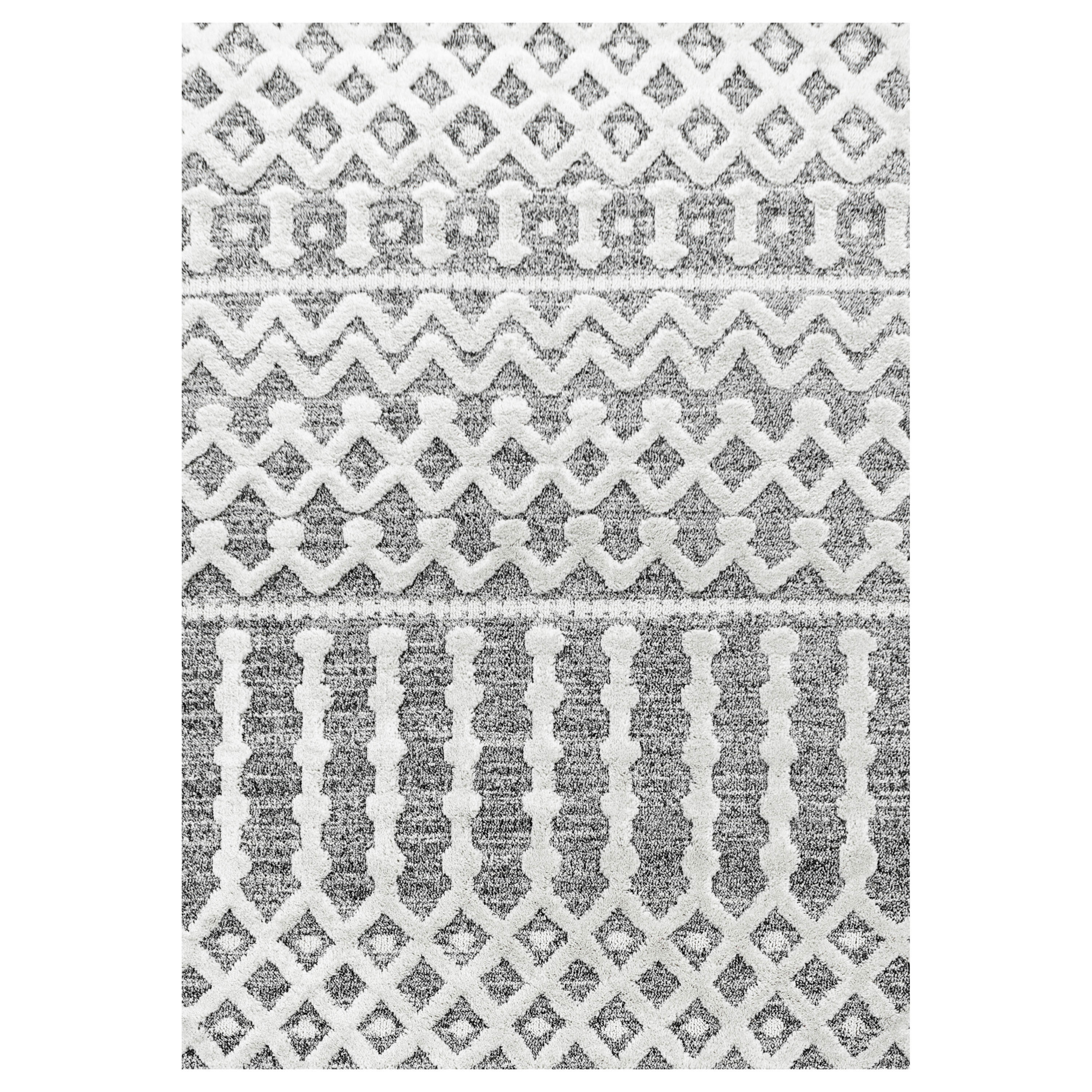 WEBTEPPICH 200/290 cm Pisa 4710 grau  - Grau, KONVENTIONELL, Textil (200/290cm) - Novel