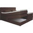 BOXSPRINGBETT Flachgewebe 180/200 cm INKL. Bettkasten, Matratze, Topper - Braun, Design, Textil (180/200cm) - Carryhome BOXSPRINGBETT Flachgewebe 180/200 cm INKL. Bettkasten, Matratze, Topper - Braun, Design, Textil (180/200cm) - Carryhome