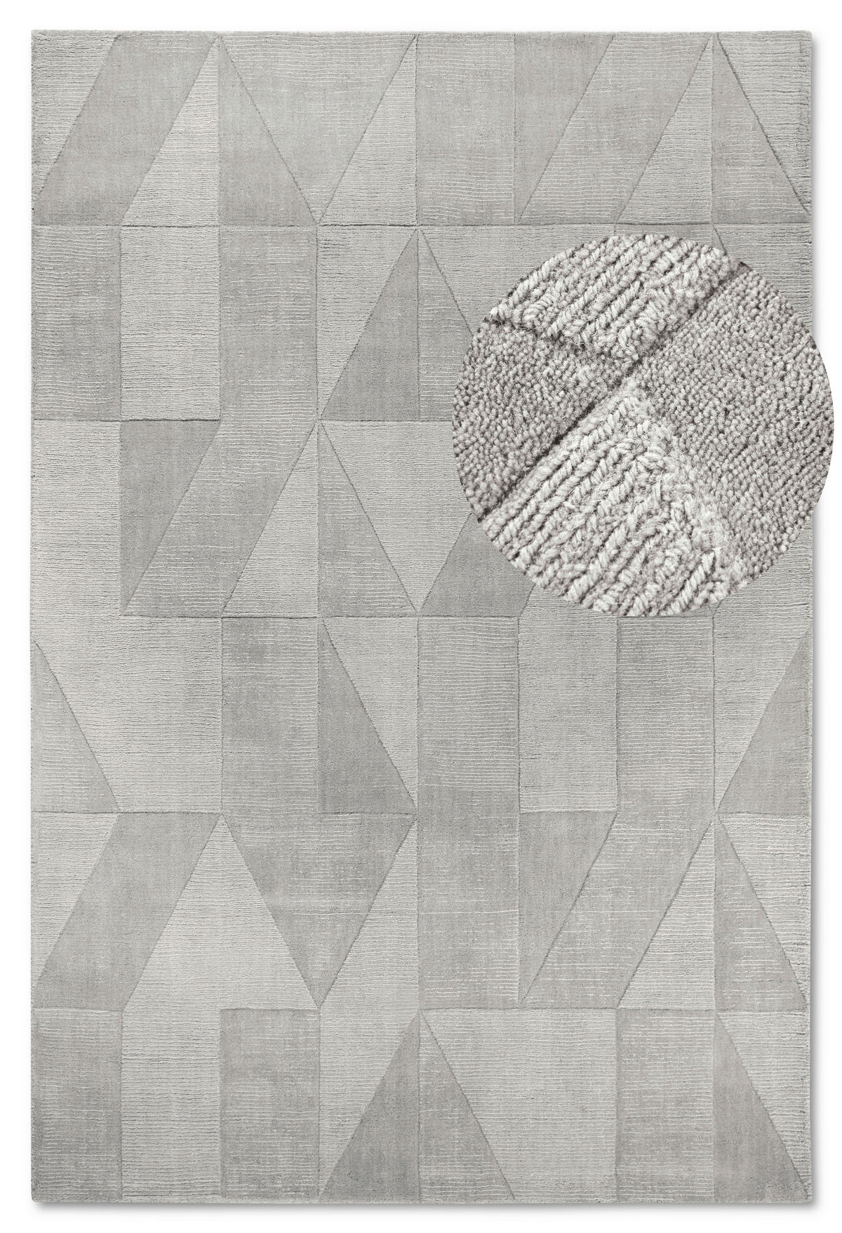 HANDWEBTEPPICH 120/170 cm Kollektion 1906 Grau  - Grau, Design, Textil (120/170cm) - Villeroy & Boch