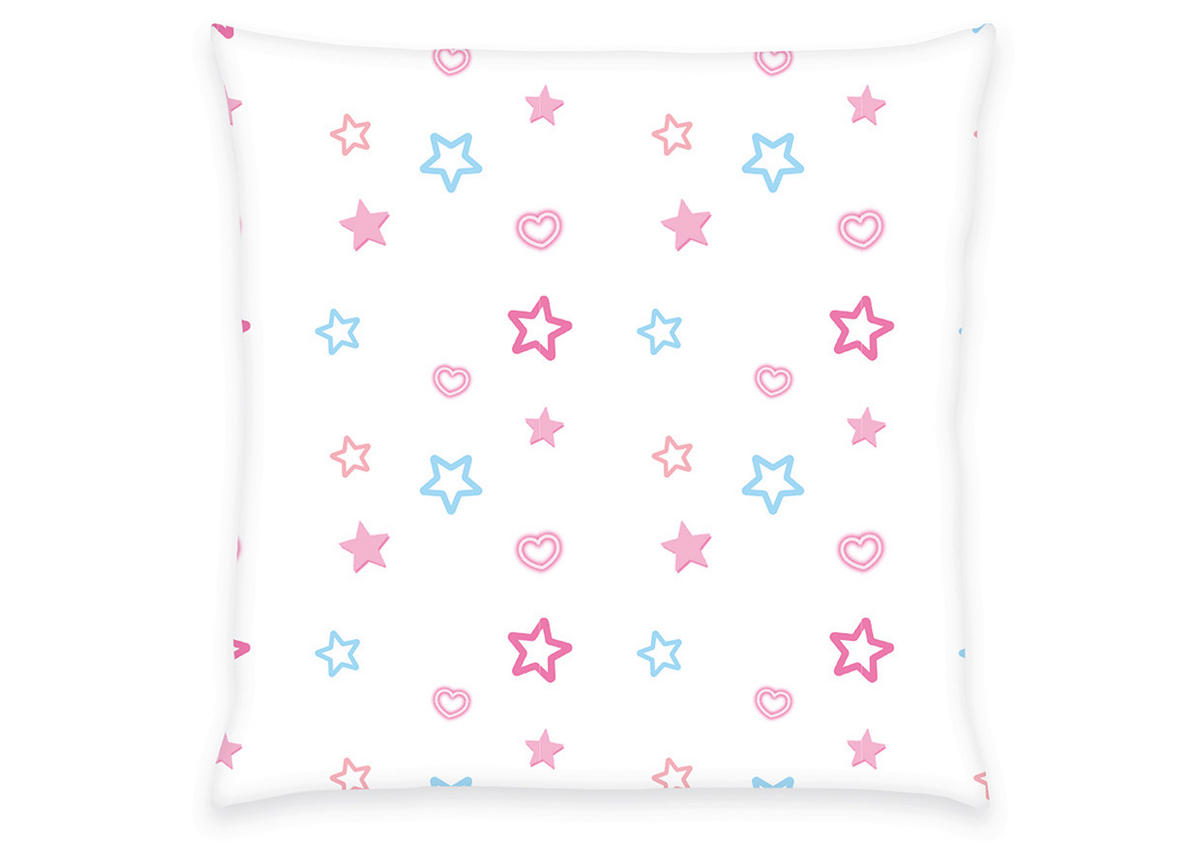 JUGENDBETTWÄSCHE 135/200 cm  - Pink/Weiß, Basics, Textil (135/200cm) - Herding