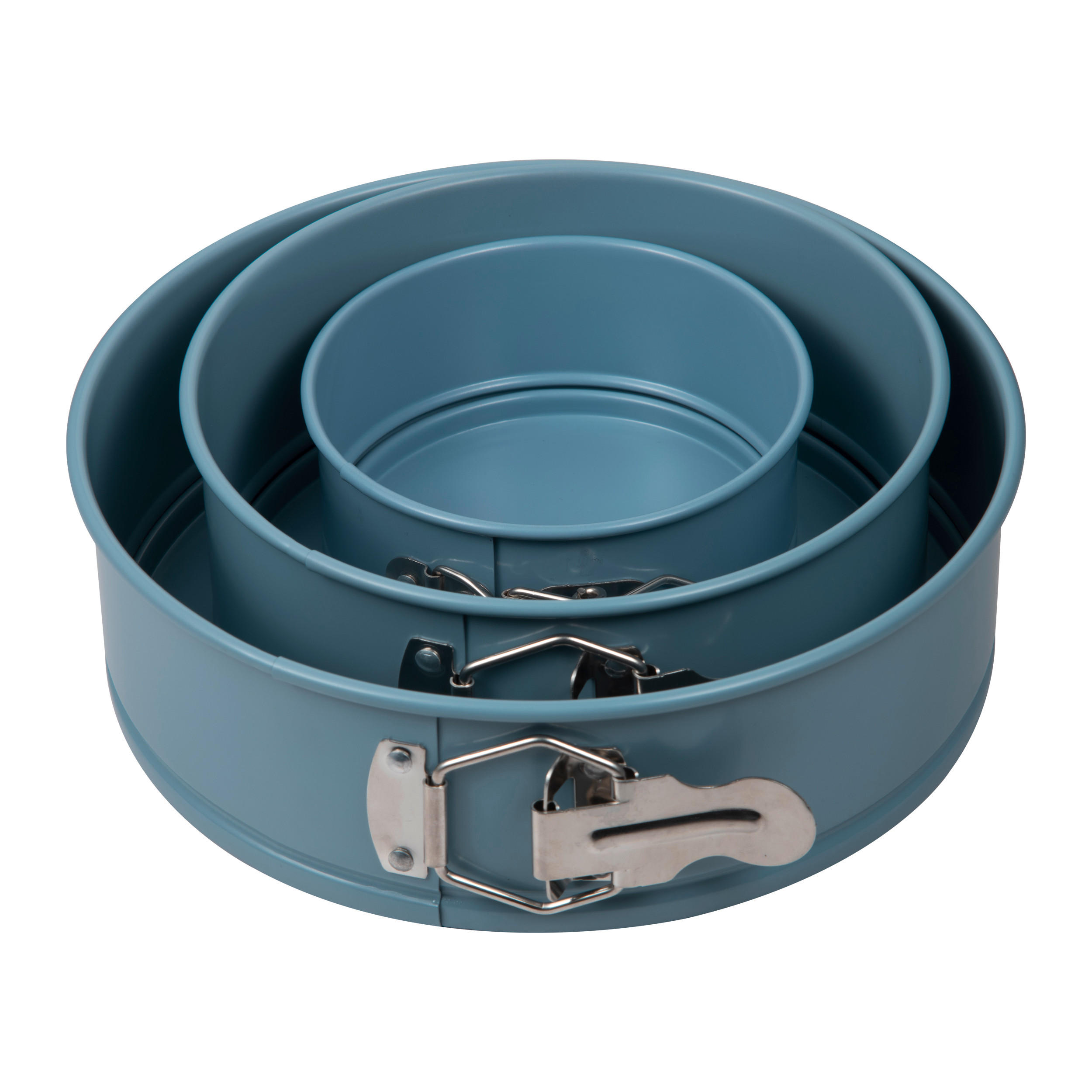 BACKFORMENSET - Pastellblau, Basics, Metall (12/18/22cm) - SAN IGNACIO