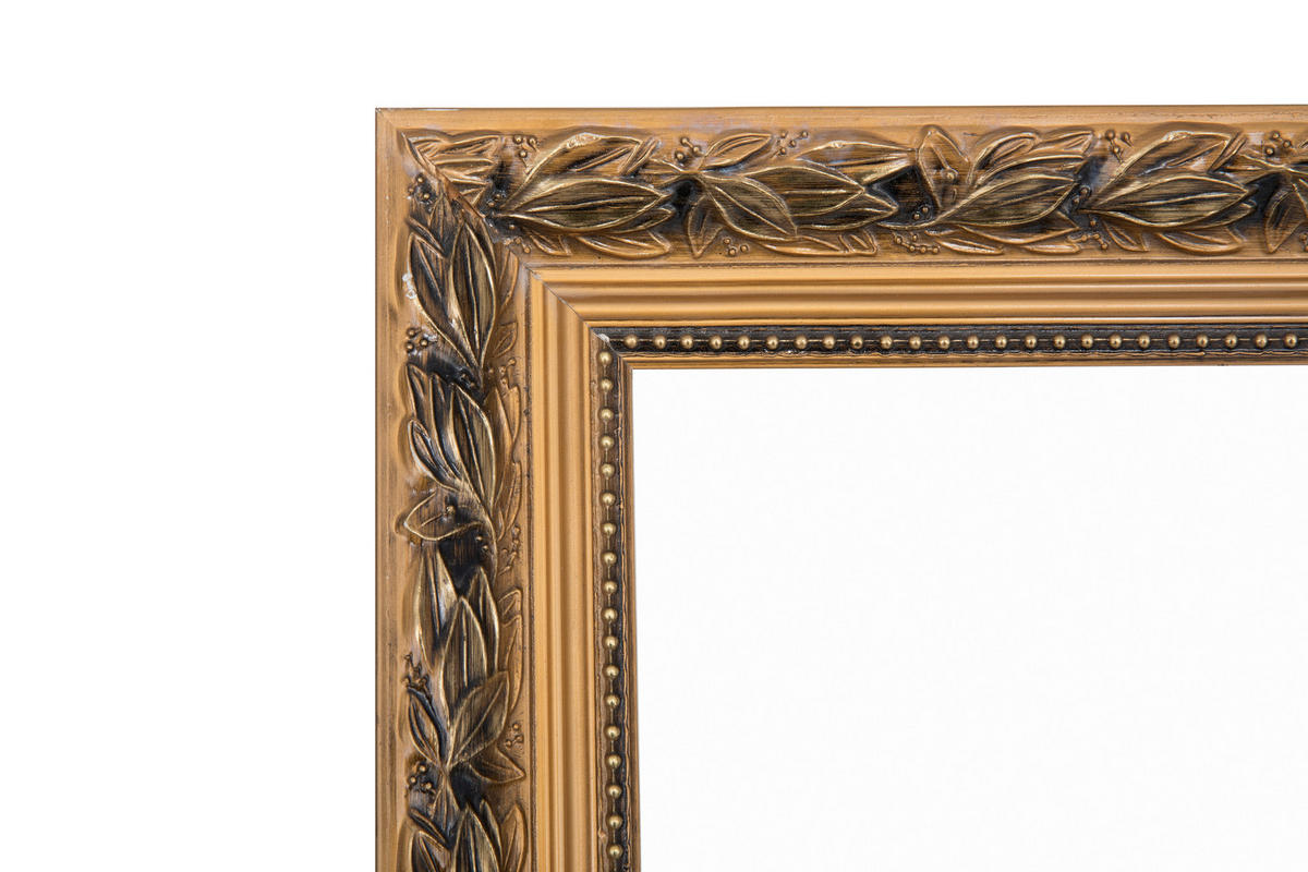 STANDSPIEGEL 40/160/5 cm  - Goldfarben, LIFESTYLE, Glas/Holz (40/160/5cm) - Carryhome