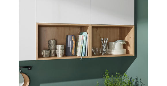 EINBAUKÜCHE   - Weiß, Design, Holzwerkstoff - Novel