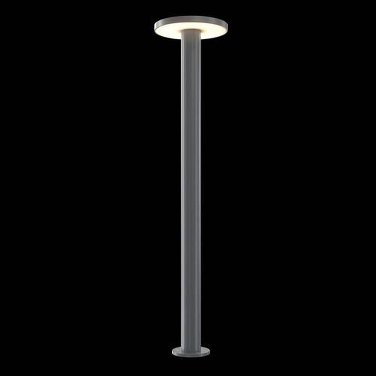 WEGELEUCHTE Outdoor 18/80 cm   - Graphitfarben, Trend, Metall (18/80cm) - MAYTONI