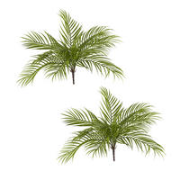 KUNSTPFLANZE Palme 48 cm  - Grün, Design, Kunststoff (48cm) - P & B