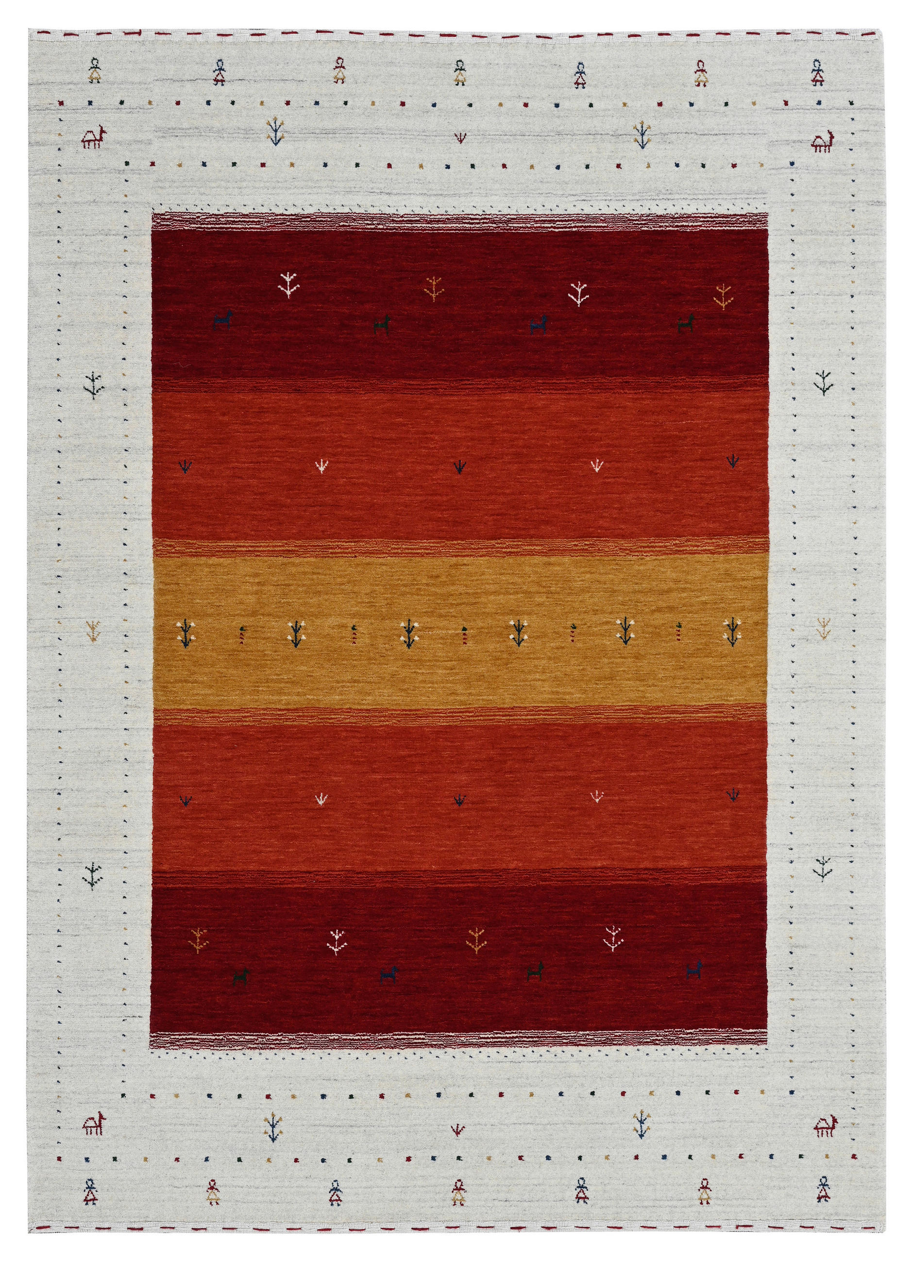 ORIENTTEPPICH 120/180 cm Rot  - Rot, Basics, Textil (120/180cm) - Cazaris