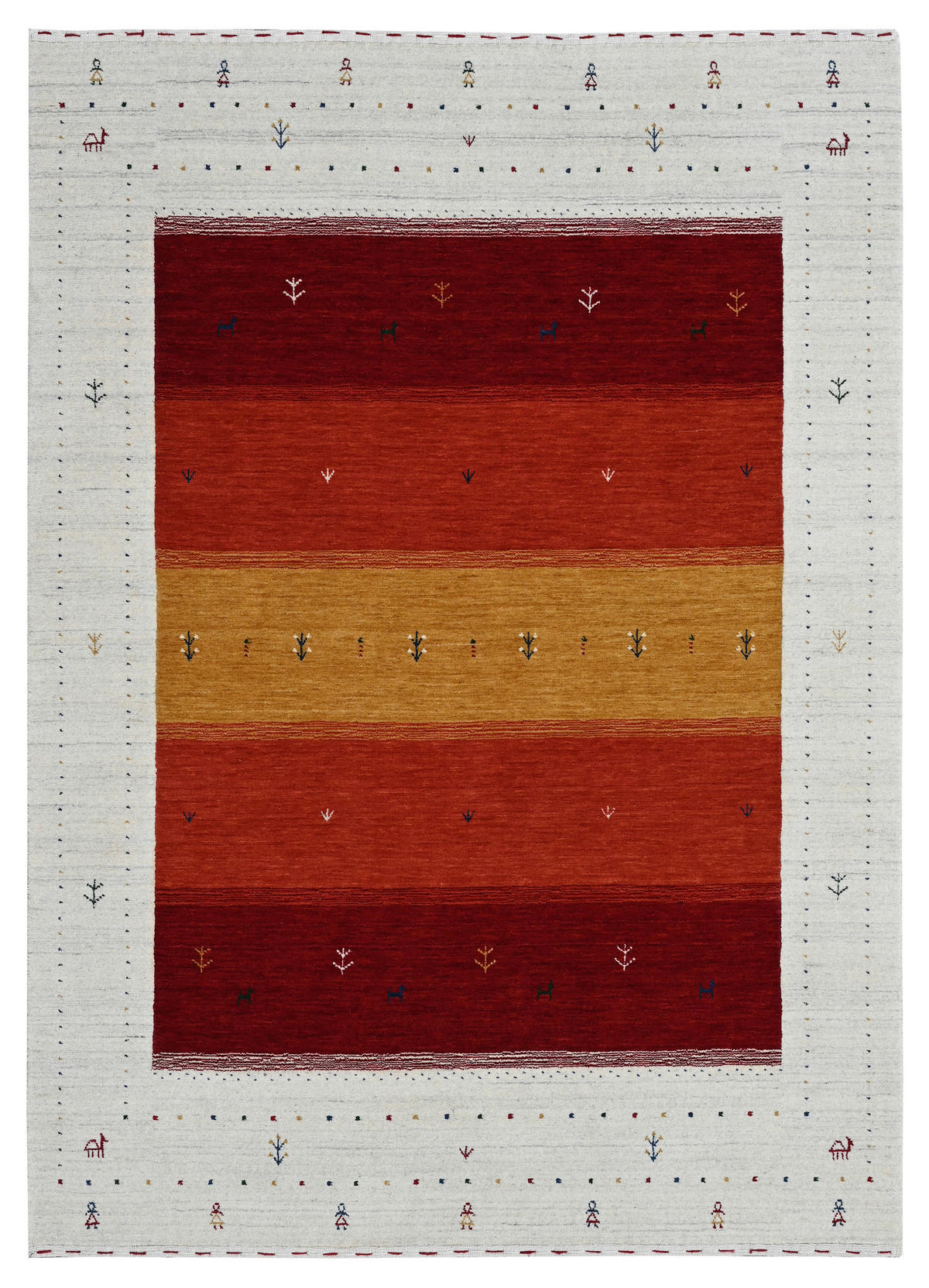 ORIENTTEPPICH 170/240 cm Rot  - Rot, Basics, Textil (170/240cm) - Cazaris