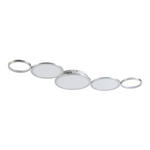 LED-DECKENLEUCHTE 107/51/6 cm   - Alufarben, Design, Kunststoff/Metall (107/51/6cm) - Novel