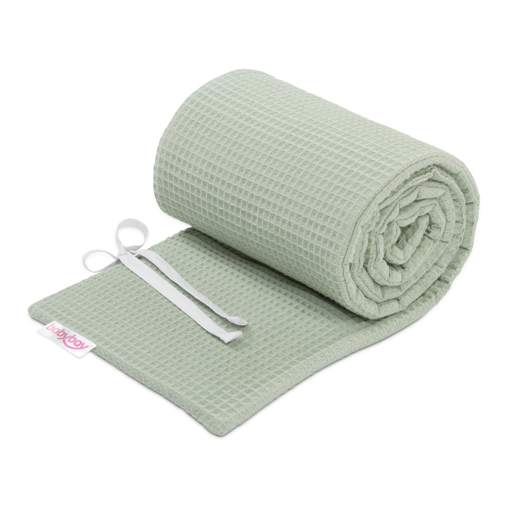 NESTCHEN Babybay  168/24/2 cm   - Jadegrün, Basics, Textil (168/24/2cm) - Babybay