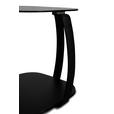 COUCHTISCH Sicherheitsglas 45/45/50 cm quadratisch Schwarz  - Schwarz, Design, Glas/Metall (45/45/50cm) - Xora