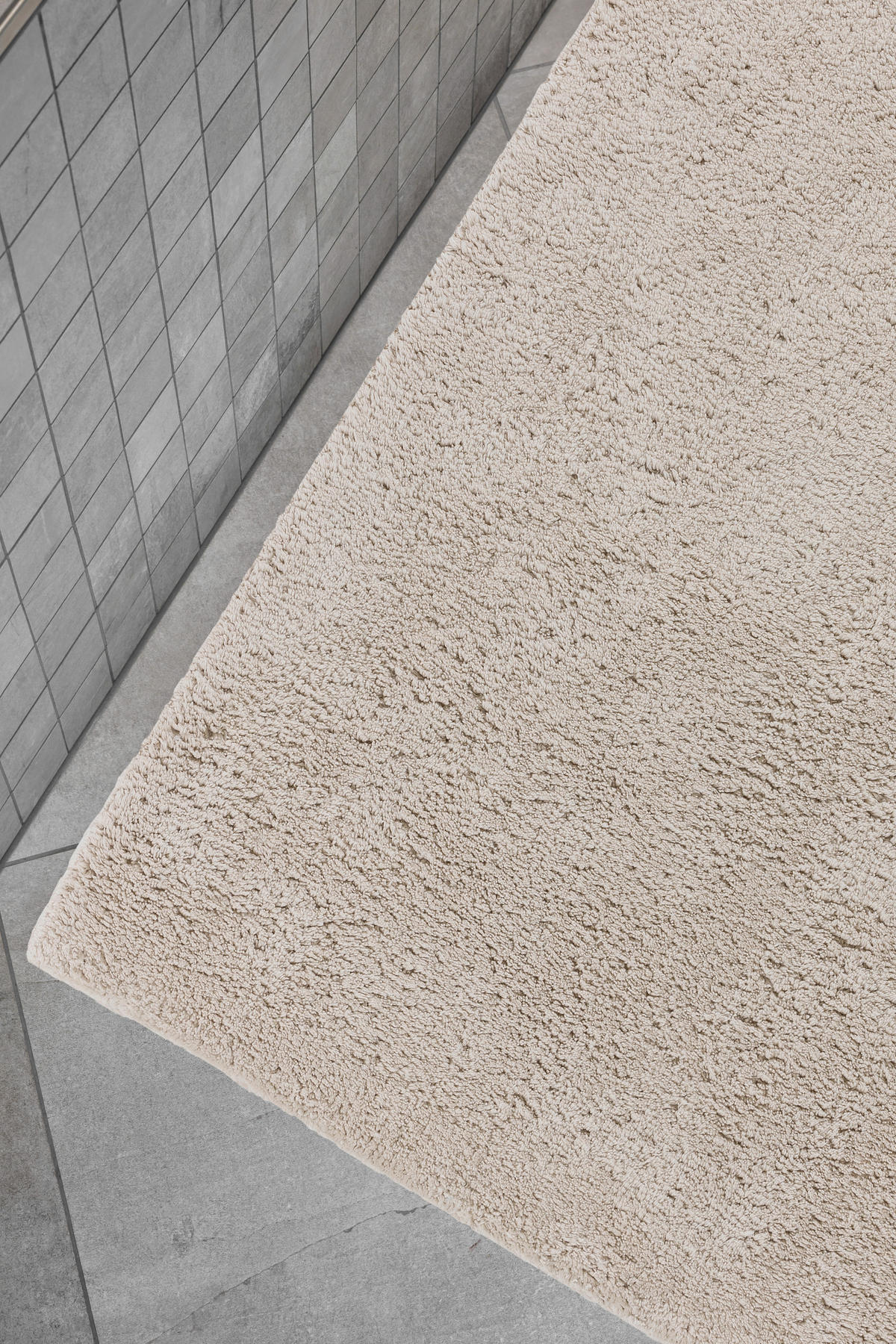 BADTEPPICH Beige 67/110 cm  - Beige, Basics, Textil (67/110cm) - Schöner Wohnen