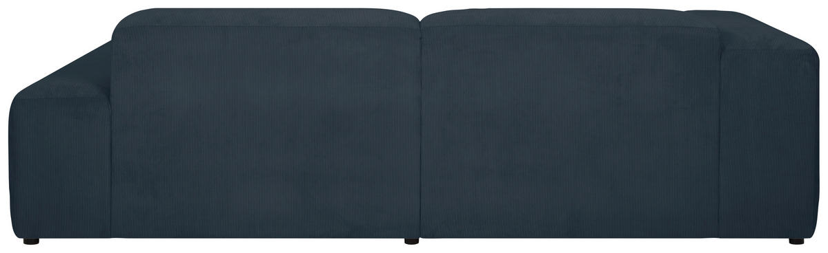 HÖRNSOFFA i manchester blå  - blå/svart, Design, textil/plast (252/170cm) - MID.YOU