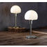 LED-TISCHLEUCHTE - Chromfarben/Nickelfarben, Design, Glas/Metall (30,5cm) - Boxxx