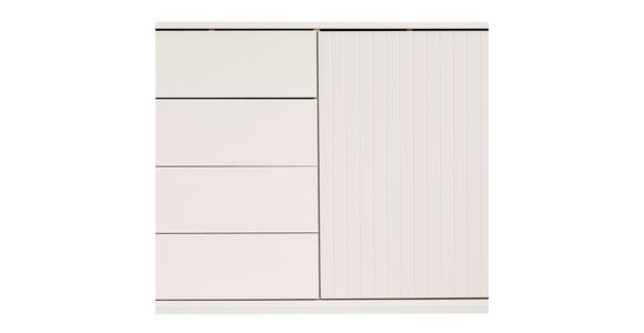 SIDEBOARD  in 153,6/83/38 cm  - Kaschmir, KONVENTIONELL, Glas/Holzwerkstoff (153,6/83/38cm) - Voleo