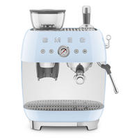 ESPRESSOMASCHINE  - Pastellblau, Basics, Kunststoff/Metall (33,4/44,3/43cm) - SMEG