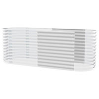 HOCHBEET-ERWEITERUNG 82,1/85,8/80 cm  - Alufarben, Basics, Metall (82,1/85,8/80cm)