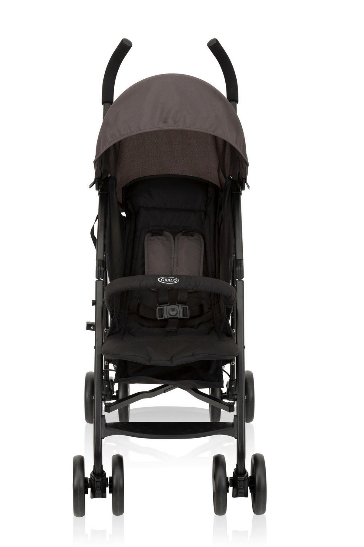 BUGGY TRAVELITE  - Schwarz/Grau, Basics, Textil/Metall (48,8/108/39cm) - Graco