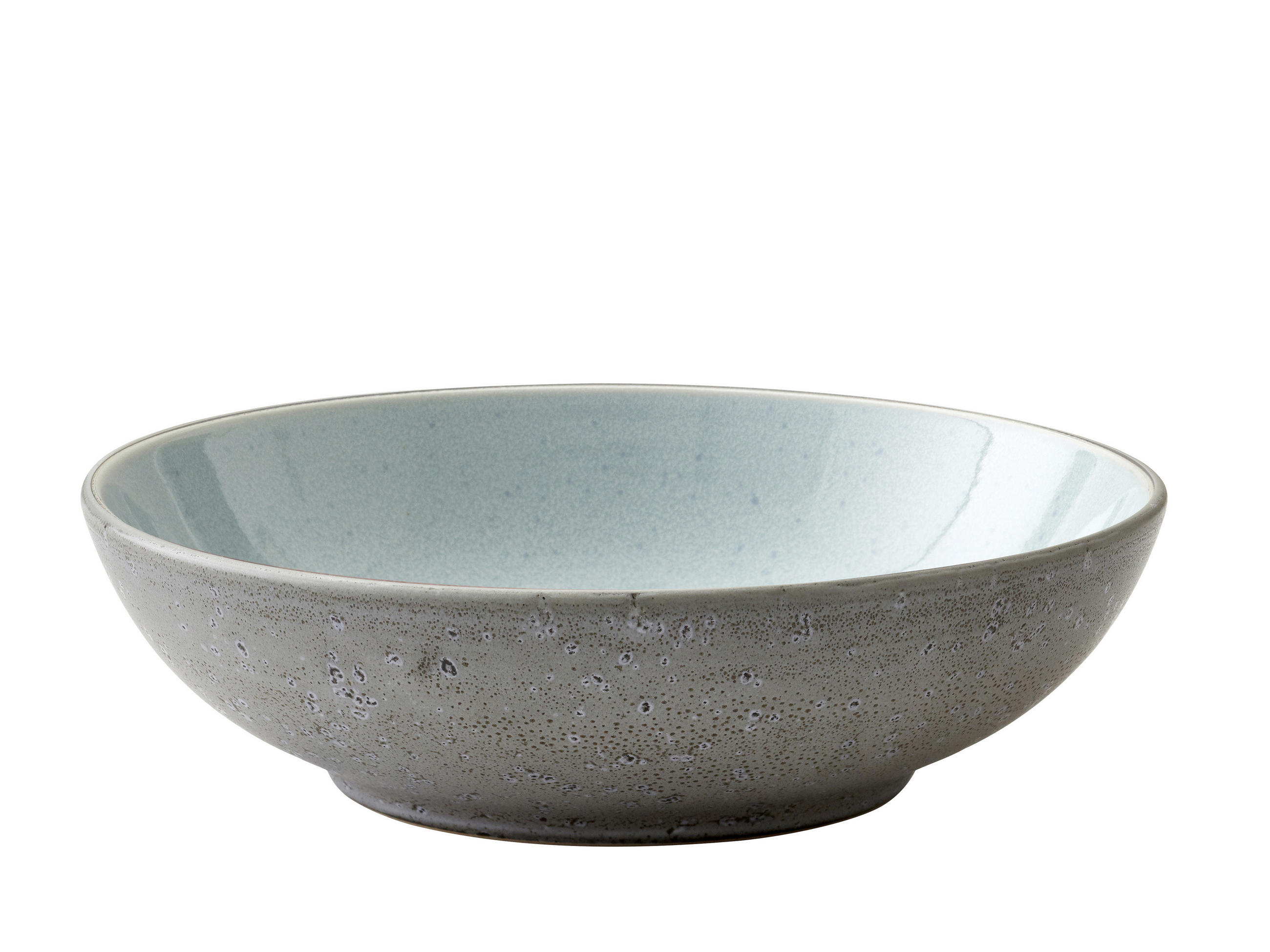 PASTATELLER 20 cm  - Grau/Hellblau, Basics, Keramik (20cm) - Bitz