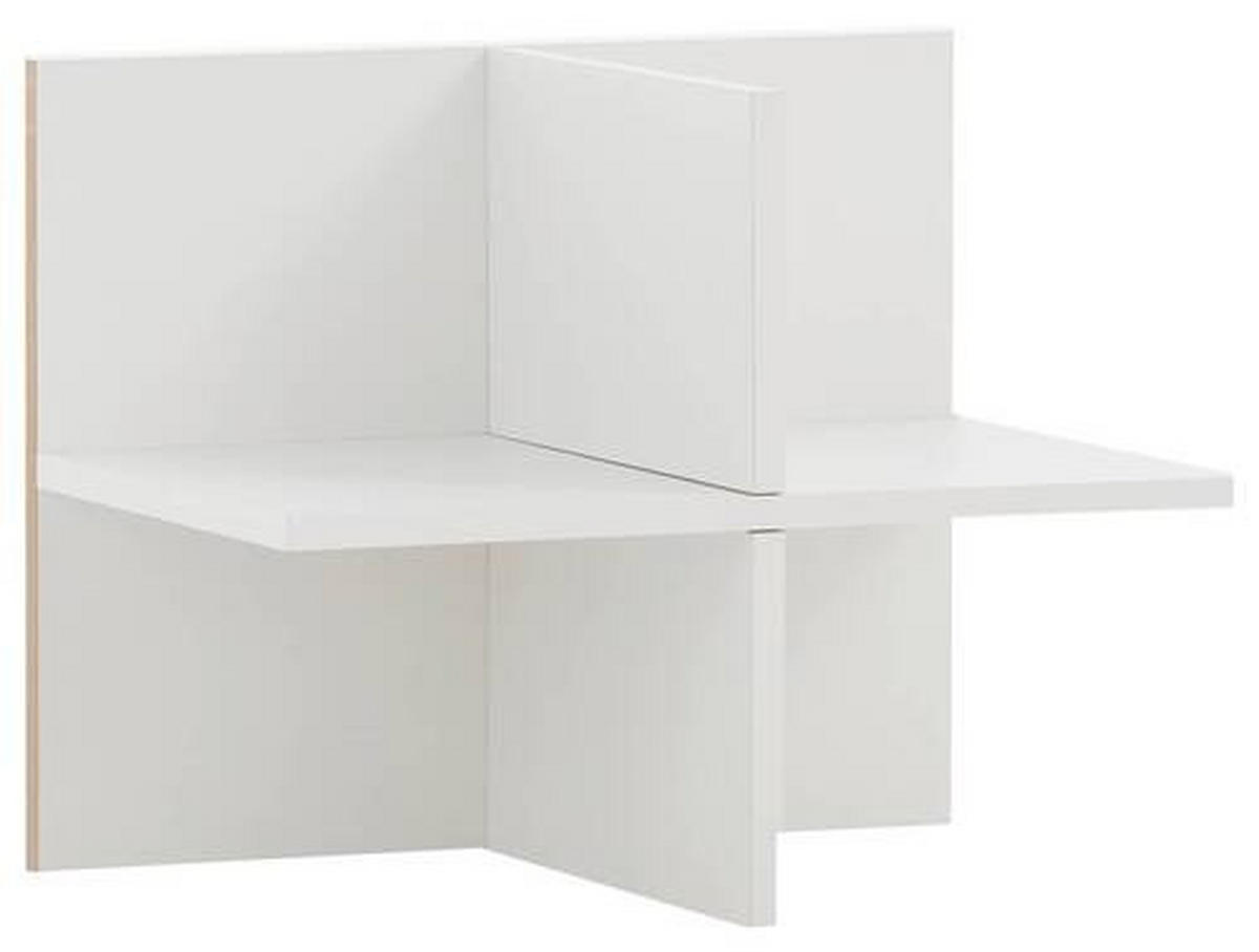 REGALEINSATZ - Weiß, MODERN, Holzwerkstoff (47,5/38,4/32,8cm) - MID.YOU