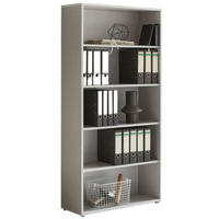 AKTENSCHRANK 168,8/185,6/33 cm  - Hellgrau/Eiche Artisan, MODERN, Holzwerkstoff (168,8/185,6/33cm) - MID.YOU