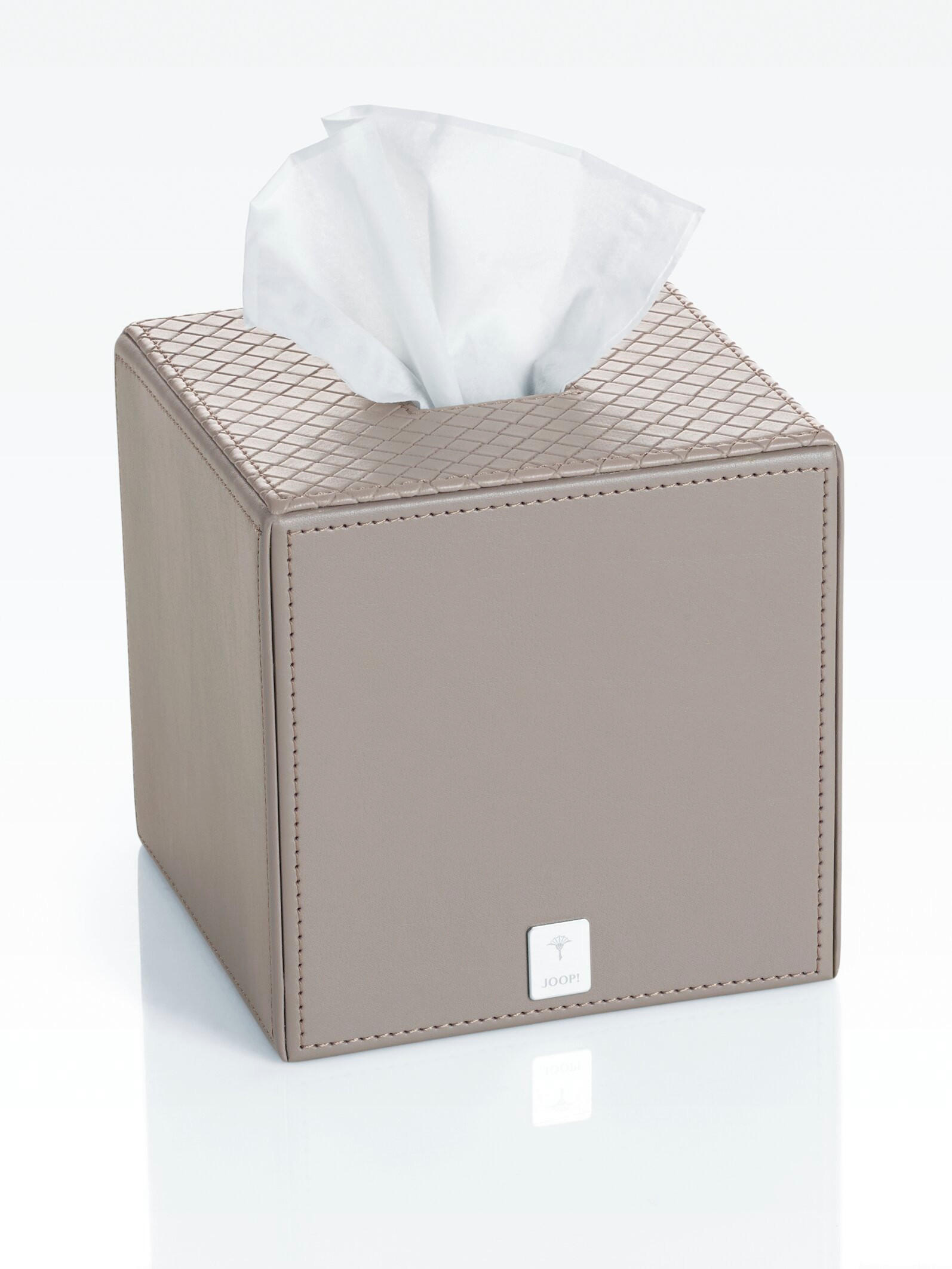PAPIERSPENDER - Beige/Grau, Design, Kunststoff (13,3/13,3/13,3cm) - Joop!