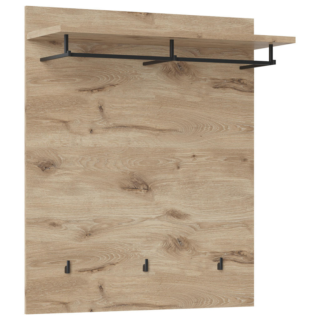 Garderobenpaneel Twist B:86 Cm Viking Eiche Dekor