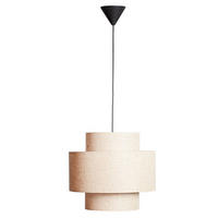 HÄNGLAMPA 40/35 cm  - beige, Klassisk, textil (40/35cm) - Cottex