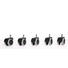 Drehstuhlrolle - Schwarz/Grau, Basics, Kunststoff/Metall (5cm) Drehstuhlrolle - Schwarz/Grau, Basics, Kunststoff/Metall (5cm)