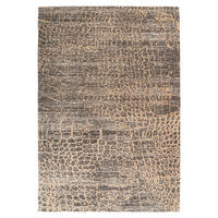 KOBEREC TKANÝ NA PLOCHO, 160/230 cm, béžová - béžová, Konvenční, textil (160/230cm)