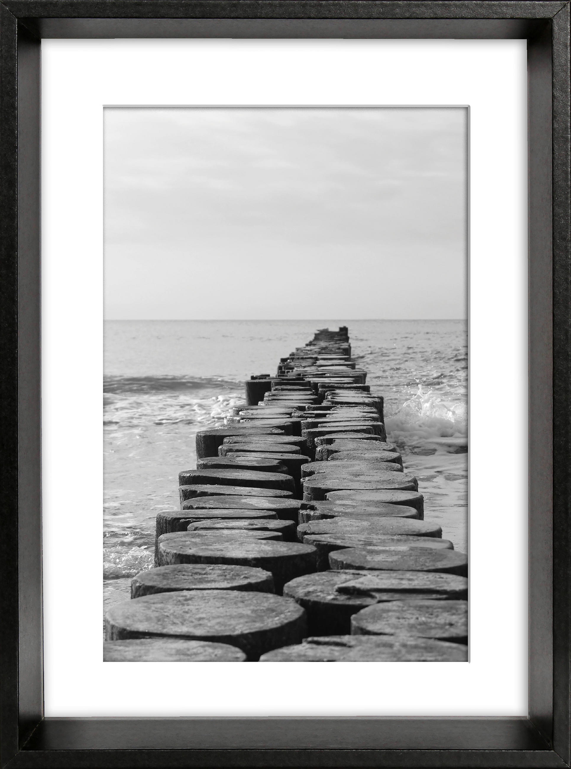 BILDERRAHMEN - Schwarz, Basics, Glas/Holzwerkstoff (14,3cm)