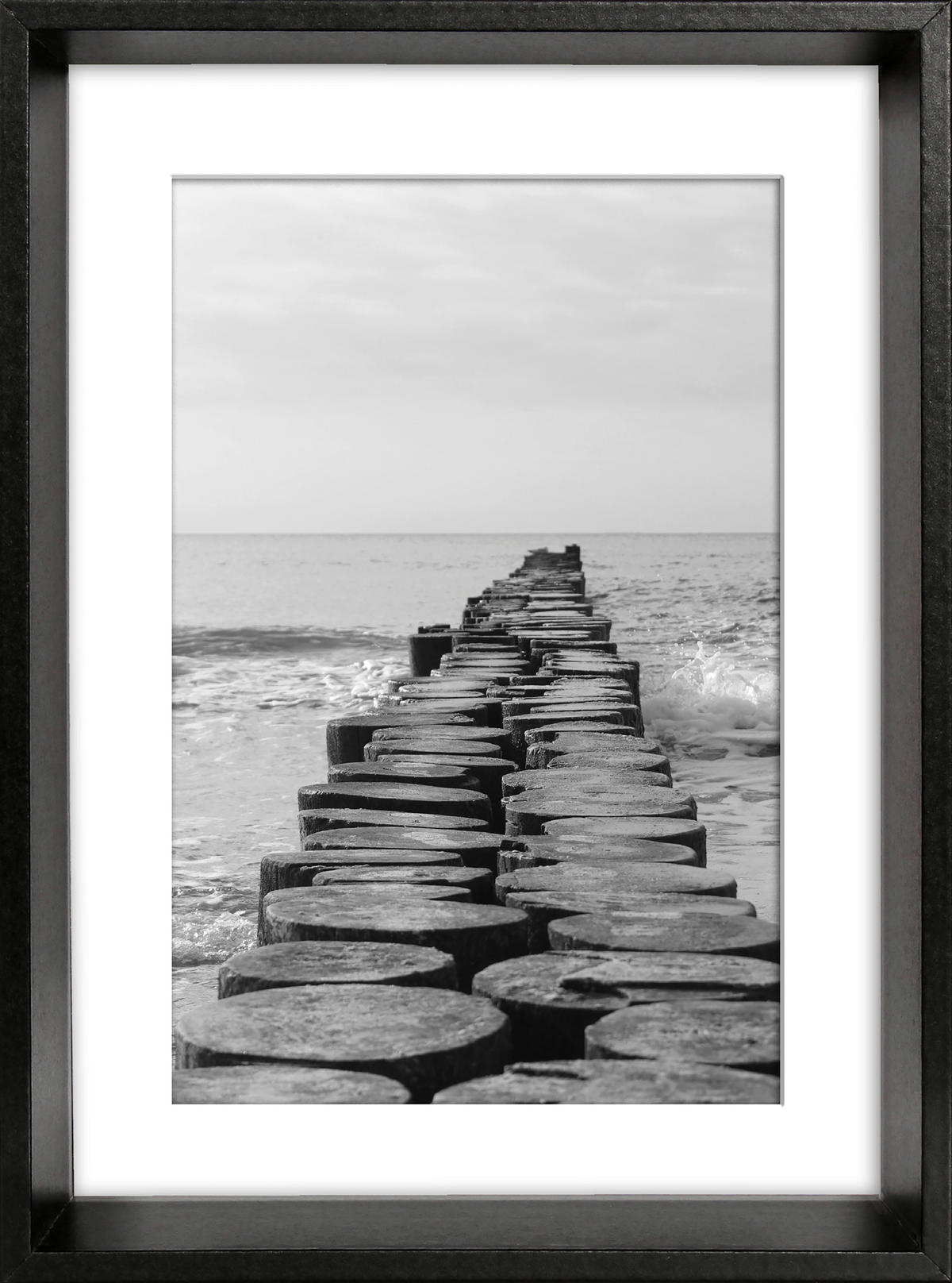 BILDERRAHMEN - Schwarz, Basics, Glas/Holzwerkstoff (13/18cm)