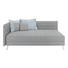 LIEGE Flachgewebe Grau - Alufarben/Grau, Design, Textil/Metall (130/84/210cm) LIEGE Flachgewebe Grau - Alufarben/Grau, Design, Textil/Metall (130/84/210cm)