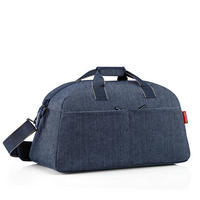 GEANTĂ DE VOIAJ - albastru închis, Basics, textil (60/34/26cm)