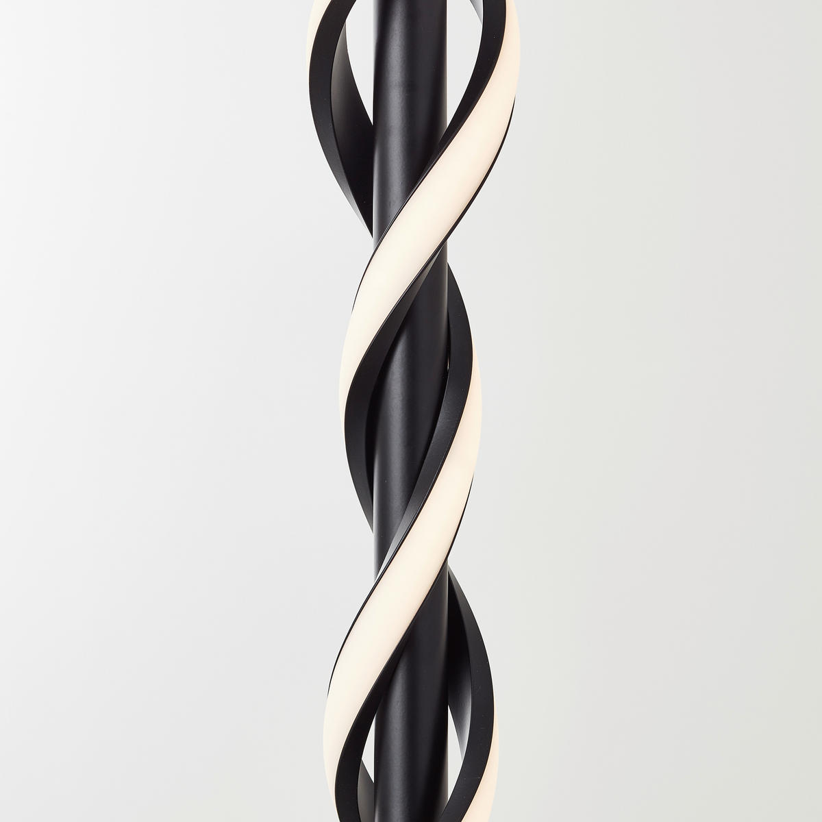 LED-STEHLEUCHTE - Schwarz, Design, Kunststoff/Metall (23/127,9cm) - Brilliant