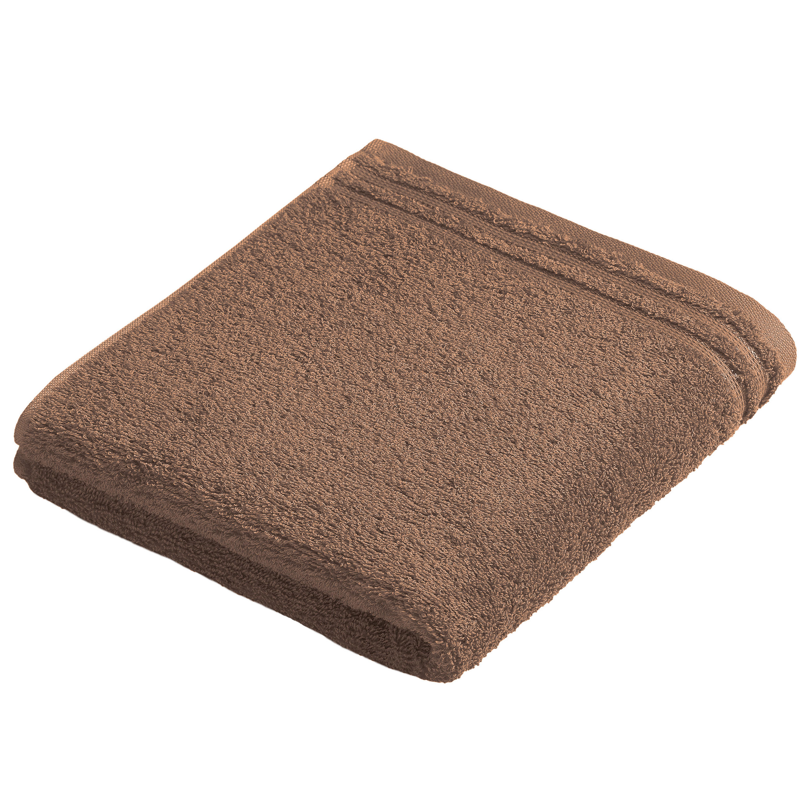 HANDTUCH 50/100 cm Braun  - Braun, Basics, Textil (50/100cm) - Vossen