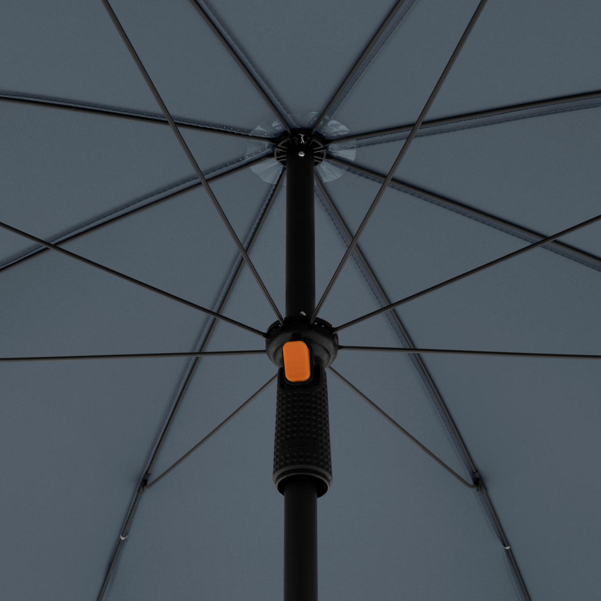 SENČNIK - antracit, Basics, kovina/tekstil (200/200cm) - Doppler