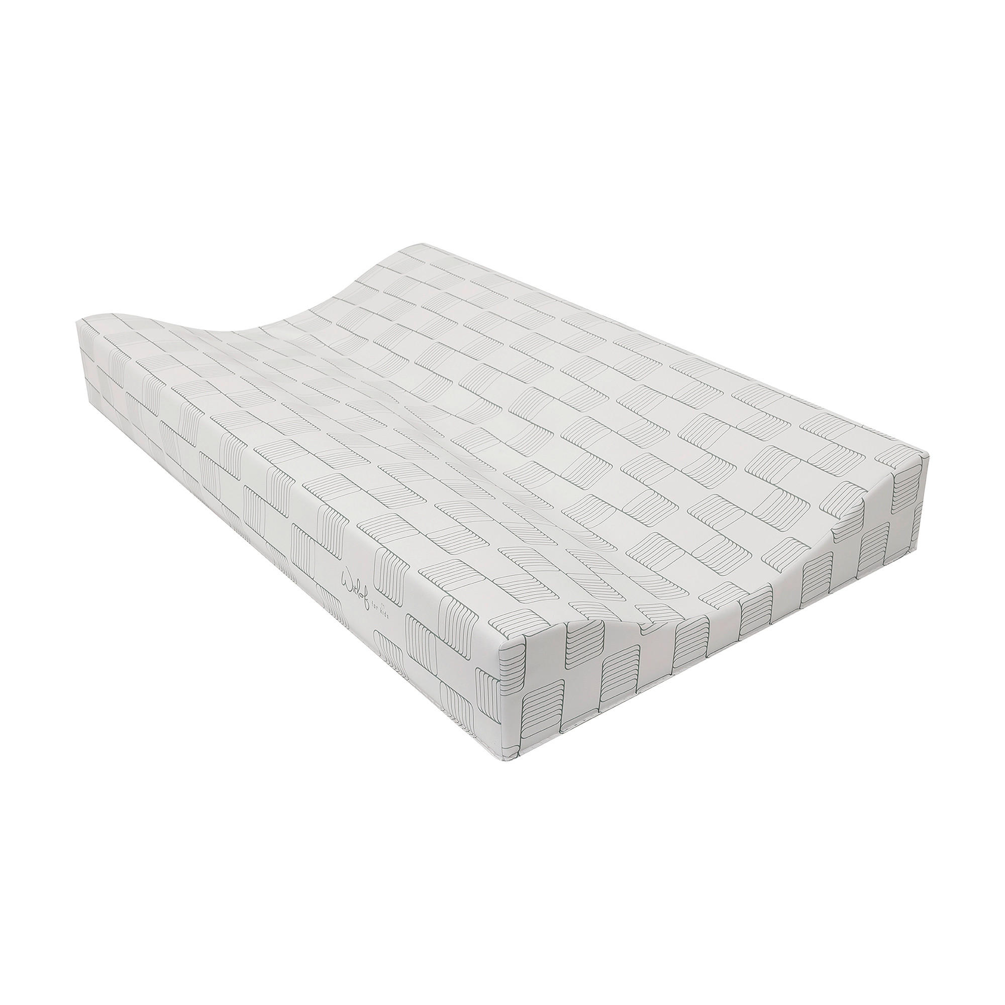 Witlof for Kids Wickelauflage Little Charm Weiß 44x9x72 cm