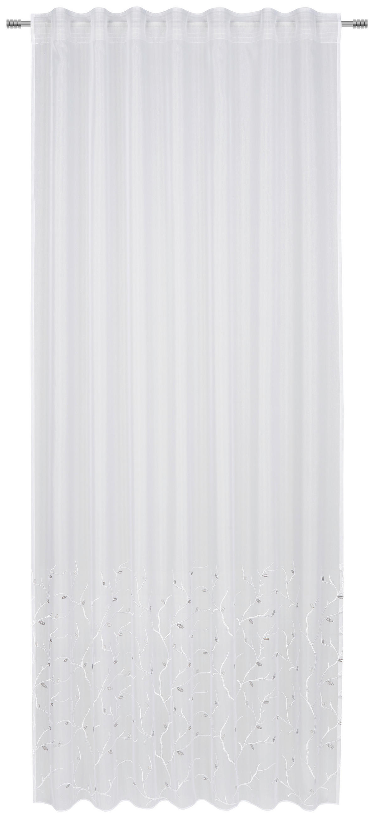 GOTOVA ZAVJESA bijela  135/160 cm  - bijela, Basics, tekstil (135/160cm) - Esposa