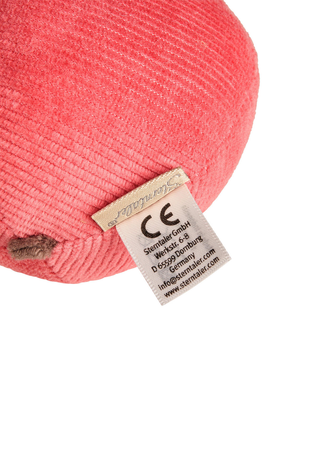 KUSCHELTIER Früchte 9/9/9 cm  - Hellrot, Basics, Textil (9/9/9cm) - Sterntaler