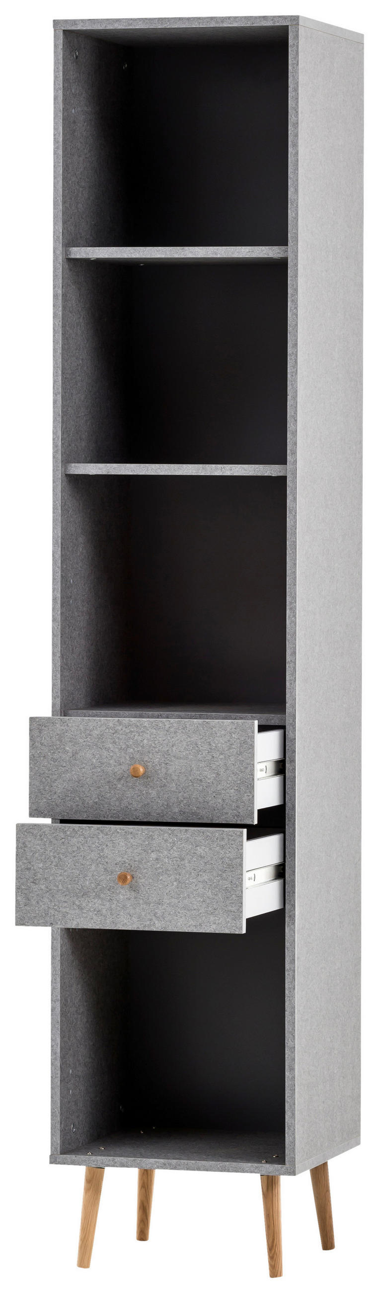 AKTENSCHRANK 40,2/195,7/39 cm  - Grau, MODERN, Holzwerkstoff (40,2/195,7/39cm)