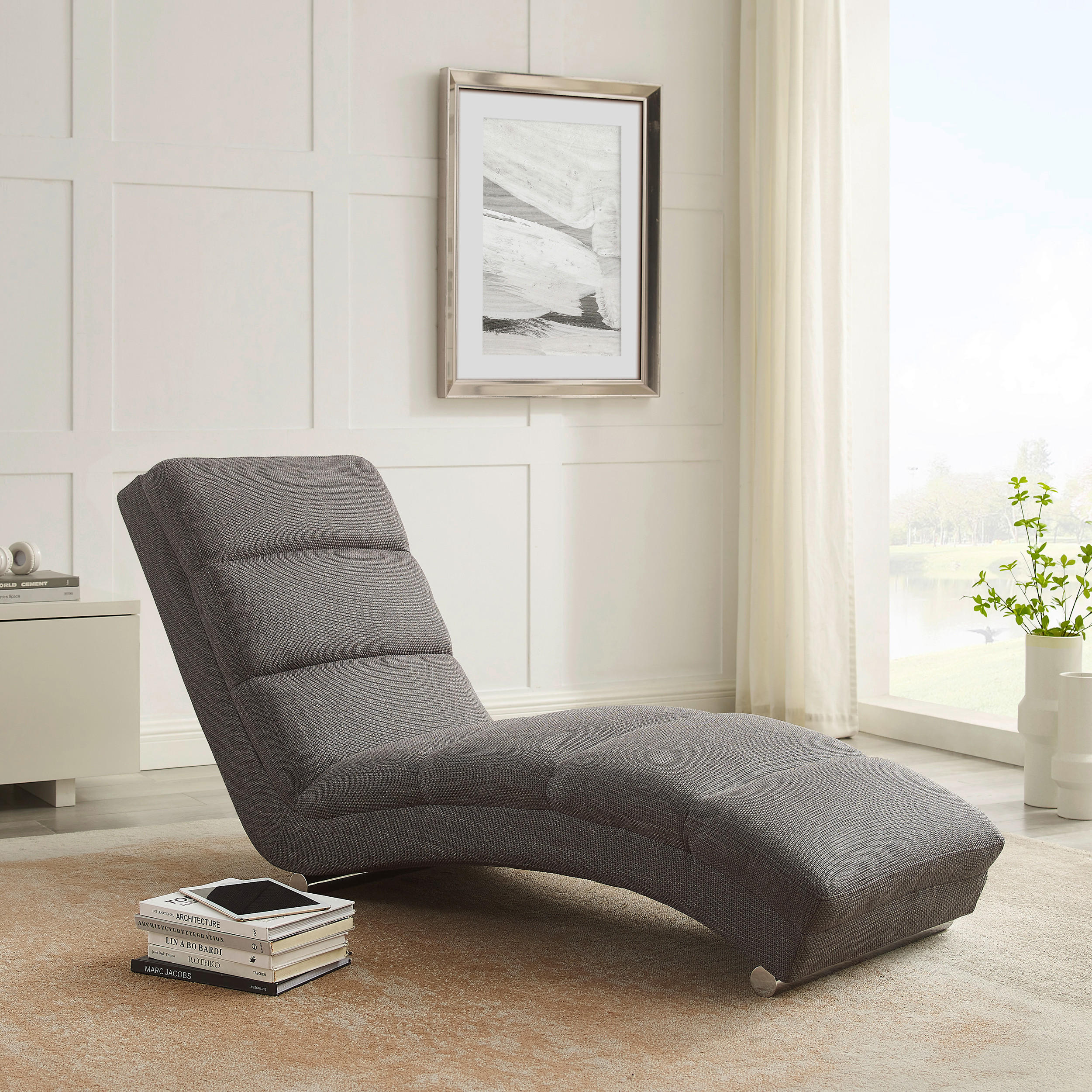 Livetastic RELAXAČNÍ VÁLENDA, textil, šedá