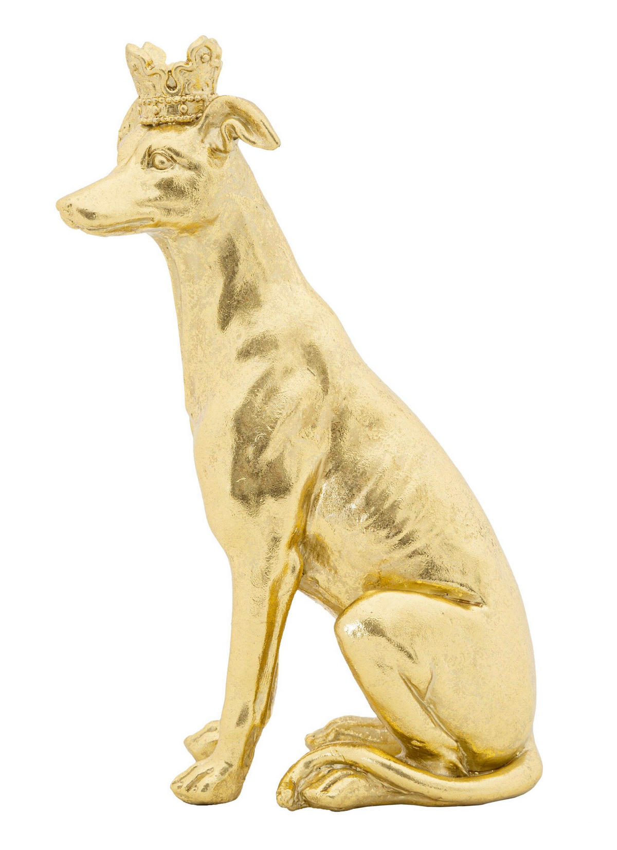 SKULPTUR - Goldfarben, Basics, Kunststoff (20/33/12.5cm)