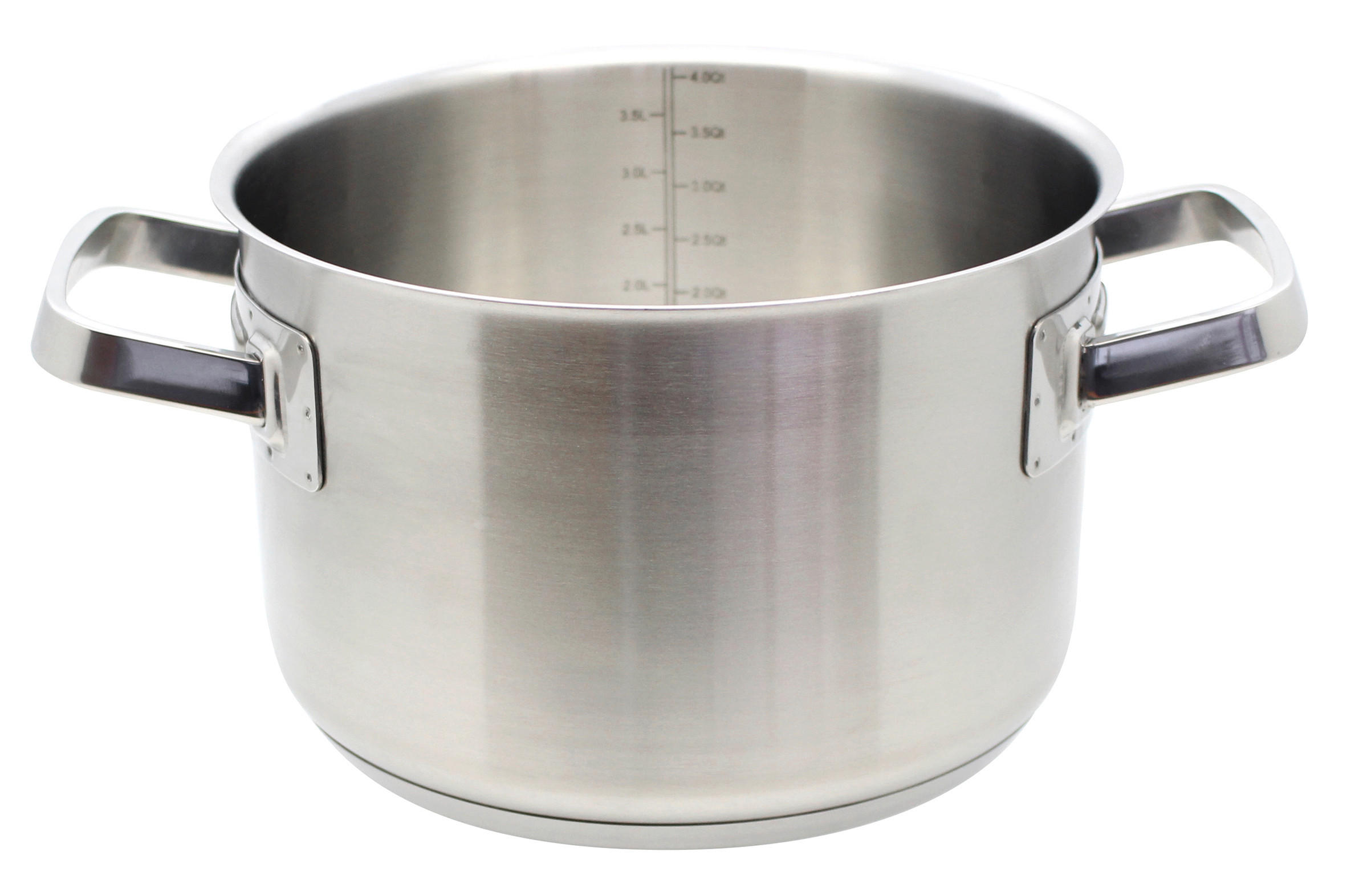 FLEISCHTOPF Profi Cuisine 4,0 L  - Silberfarben, Basics, Metall (20cm) - ELO
