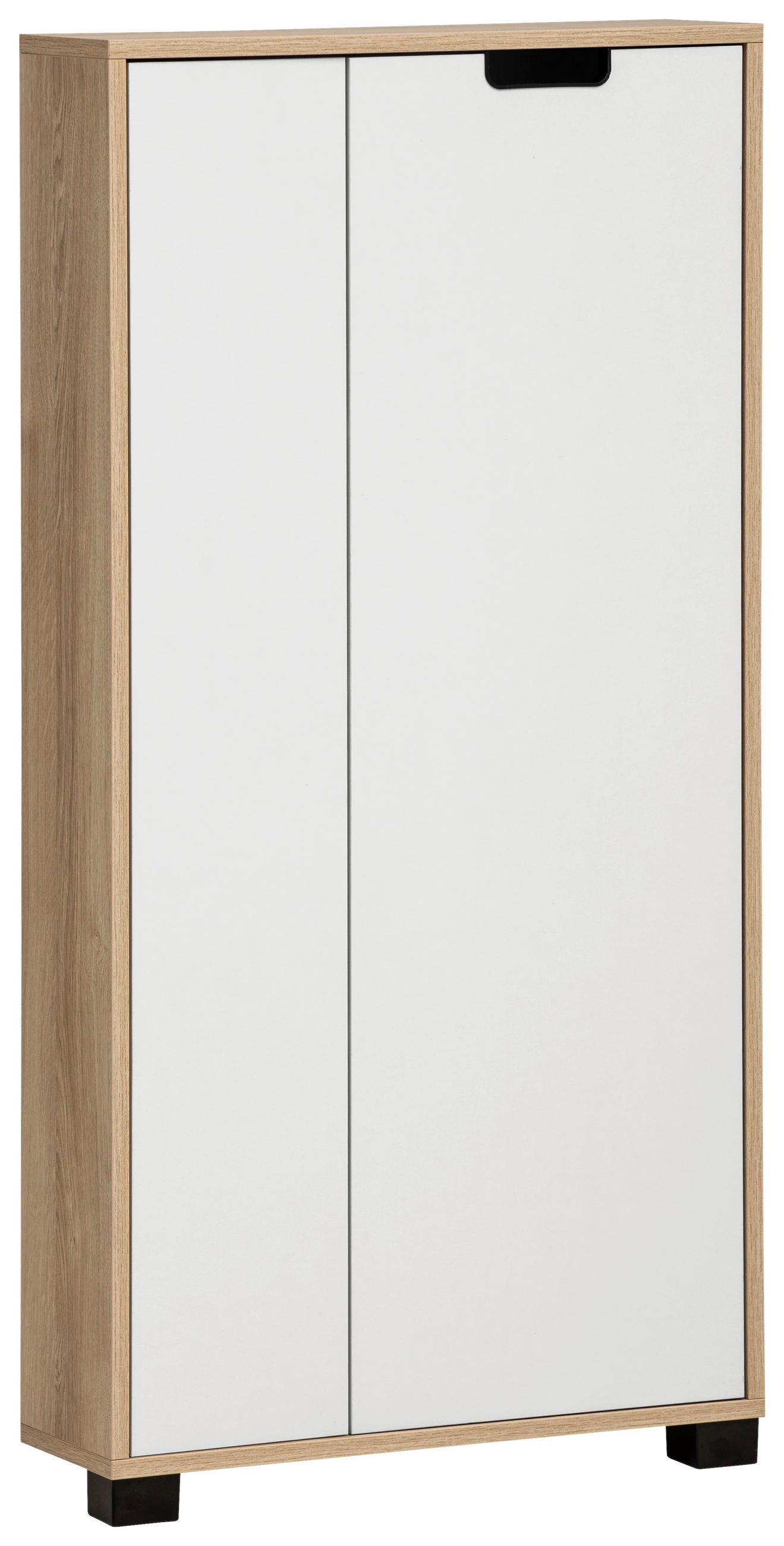 HIGHBOARD in 59,8/124/19,55 cm - Schwarz/Eiche Artisan, Design, Holzwerkstoff/Kunststoff (59,8/124/19,55cm) - MID.YOU