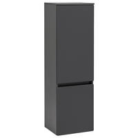 Dulap Mediu 40/130/35 cm  - argintiu/gri, Konventionell, plastic/material pe bază de lemn (40/130/35cm) - Held